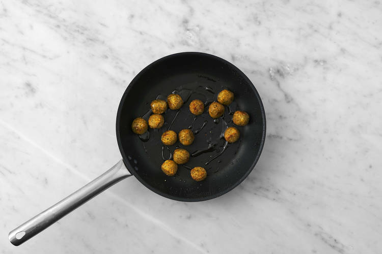Cocina el falafel
