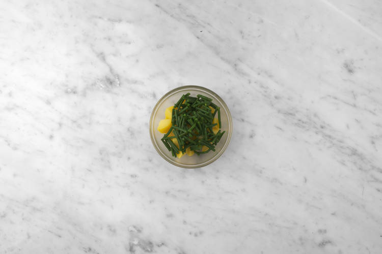 Lessare patate e fagiolini