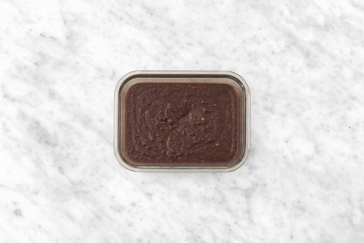 Réservez la pâte à tartiner