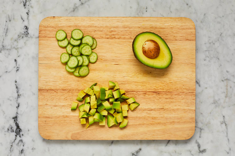 Make dressing and finish prep