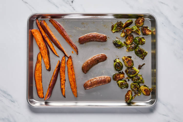 Roast Sausage & Veggies
