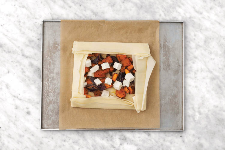 Assemble the galette
