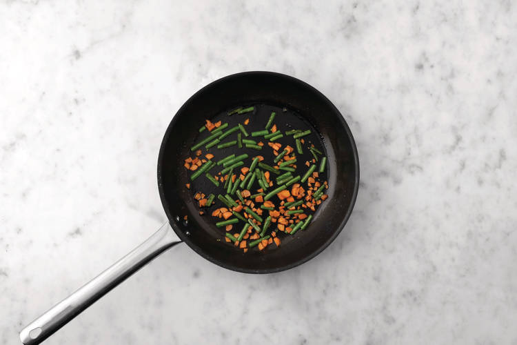Prep & cook the veggies