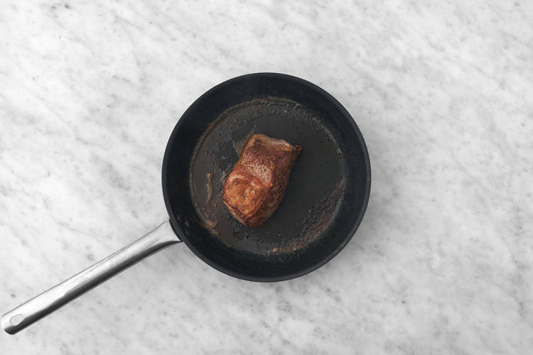 Sear the beef