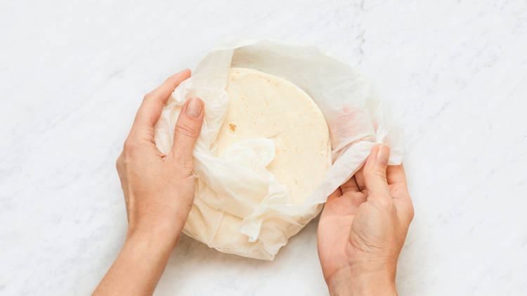 Warm Tortillas & Make Sauce