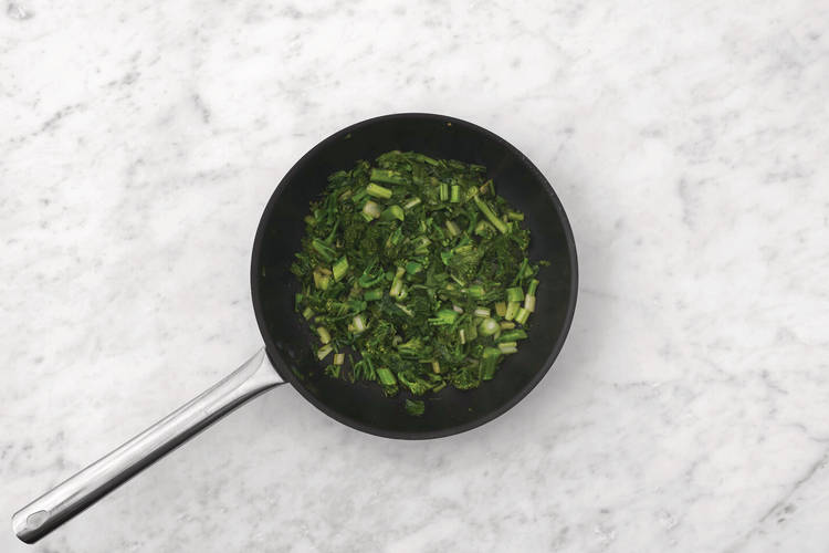 Get prepped & cook the veggies