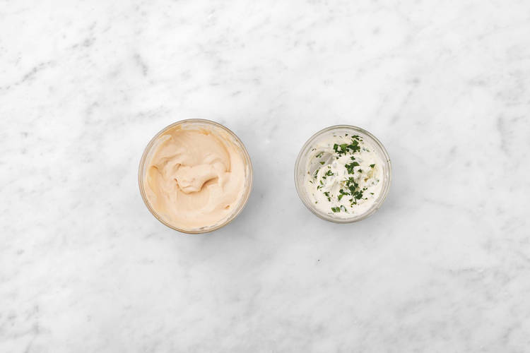 Lav thousand island-dressing