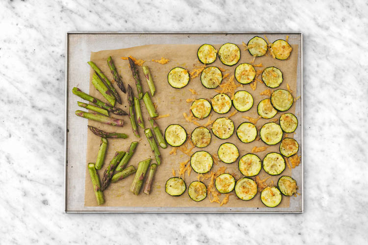 Add the Asparagus