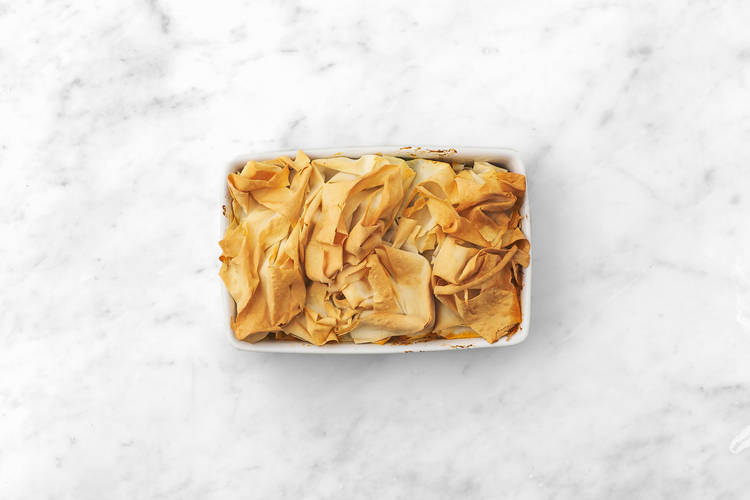 Bake the pie