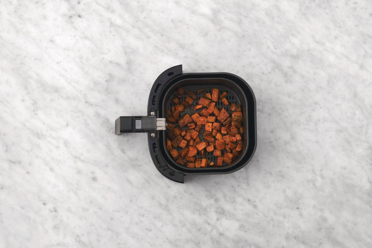 Cook the sweet potato