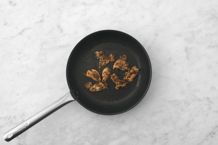 Cook the chicken 