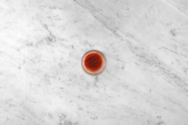 Bland srirachasaus