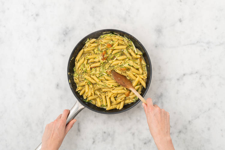 Finish the pasta 
