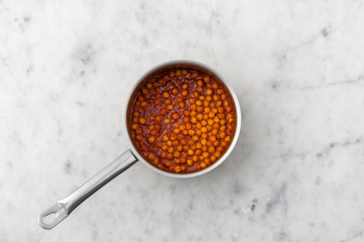 Add the chickpeas
