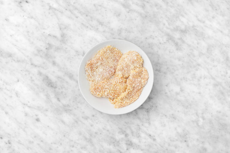 Crumb the tofu
