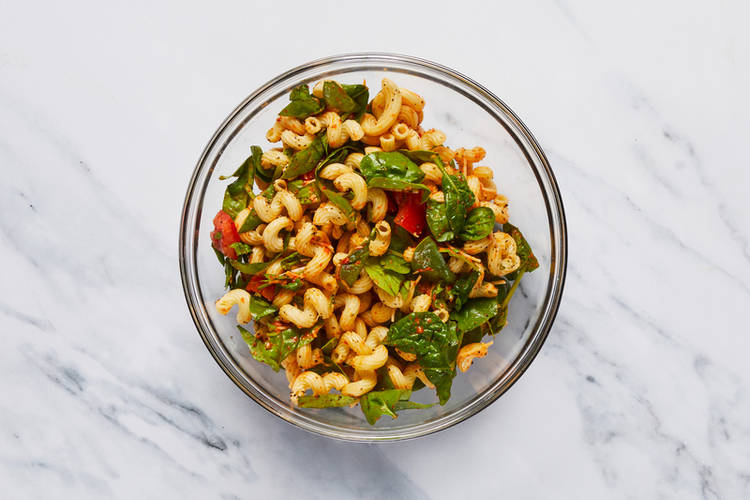 Start pasta salad