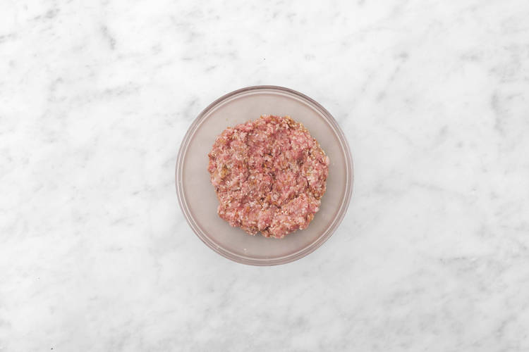 Make Beyond Meat® meatballs