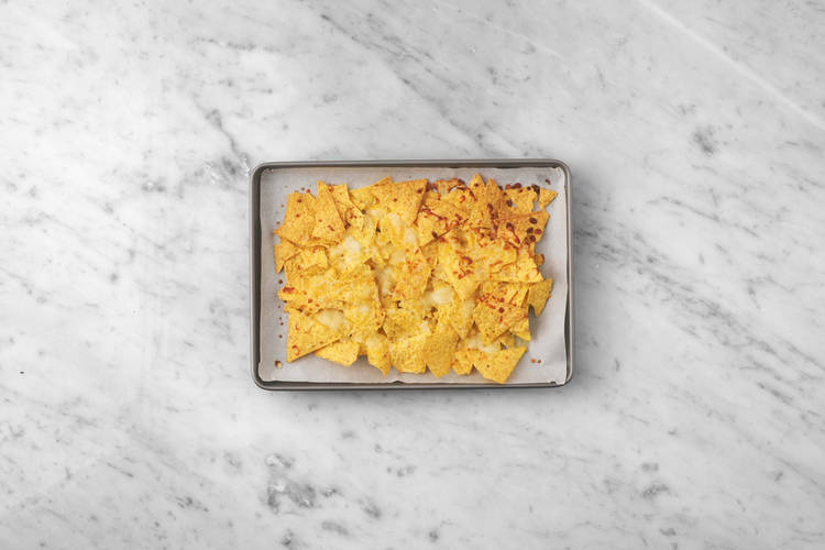 Grädda nachos