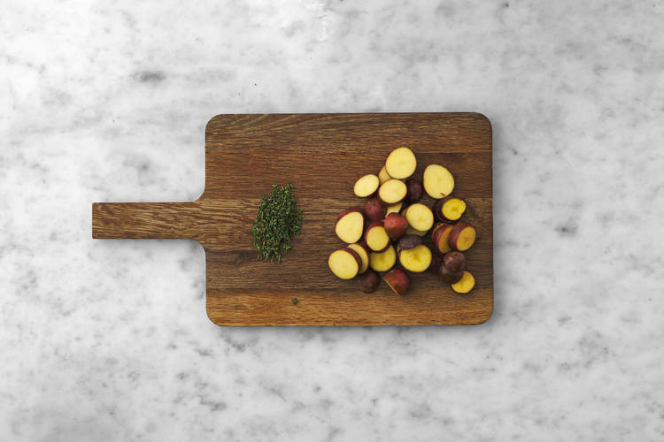 Start potatoes