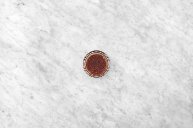 Make maple-chipotle sauce