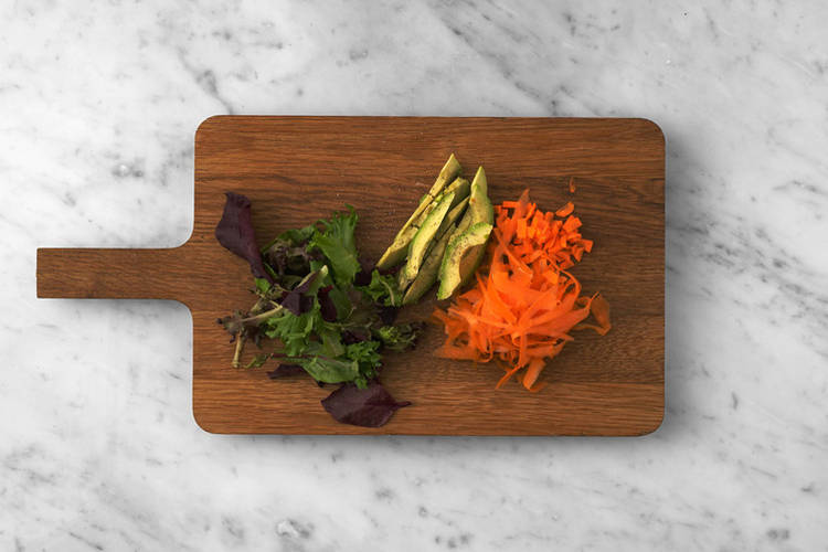 Förbered grönsaker