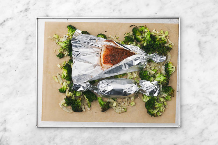 Roast the vegetables