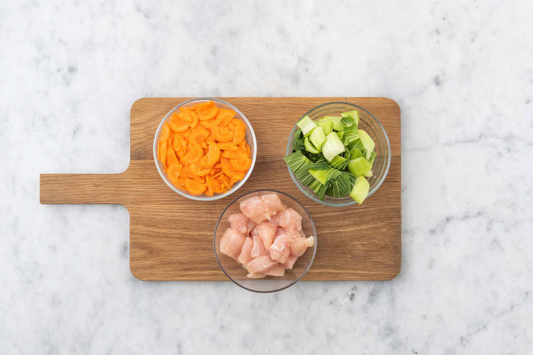 Couper les légumes