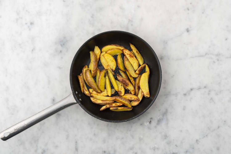 Préparer les pommes de terre