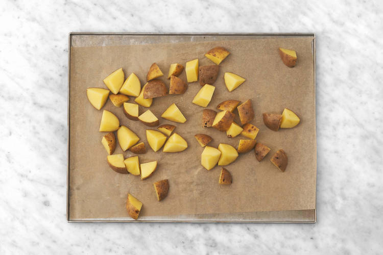 Aardappelen roosteren