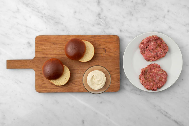 Für die Patties