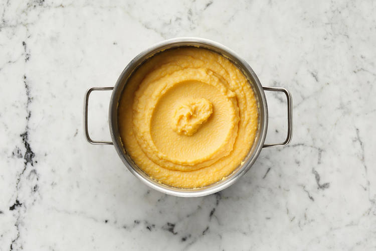 Prep and start polenta