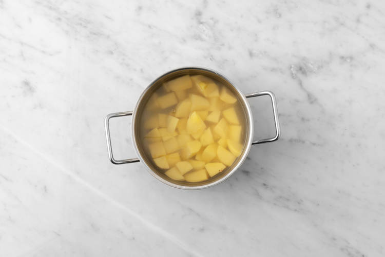 Les patates sont cuites