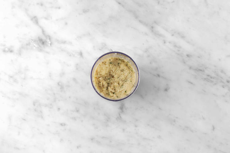 Faire les galettes de poisson