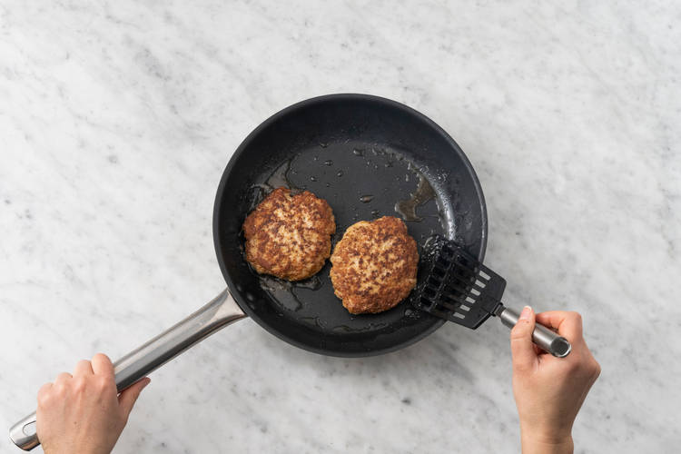 Make & cook the patties