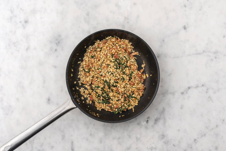 Start the risotto 