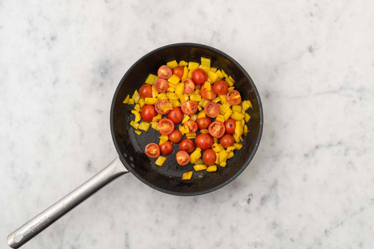 Cook veggies