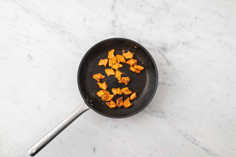 Fiiletstücke anbraten