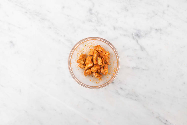 Geschnetzeltes marinieren