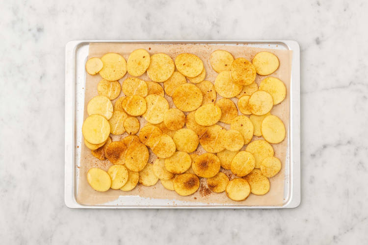 Kartoffeln backen