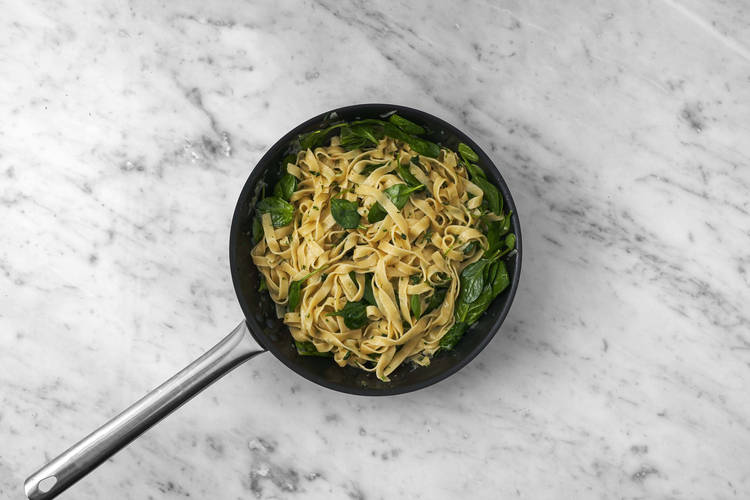 Pasta vollenden