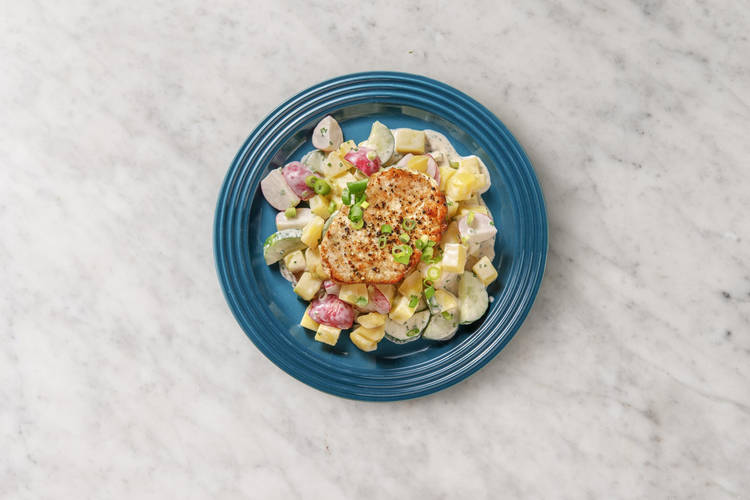 Steaks braten & anrichten