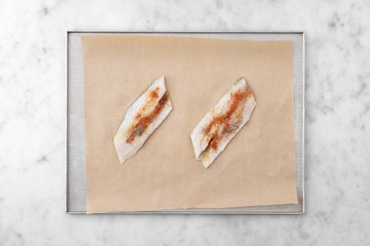 Bake your Sea Bass 
