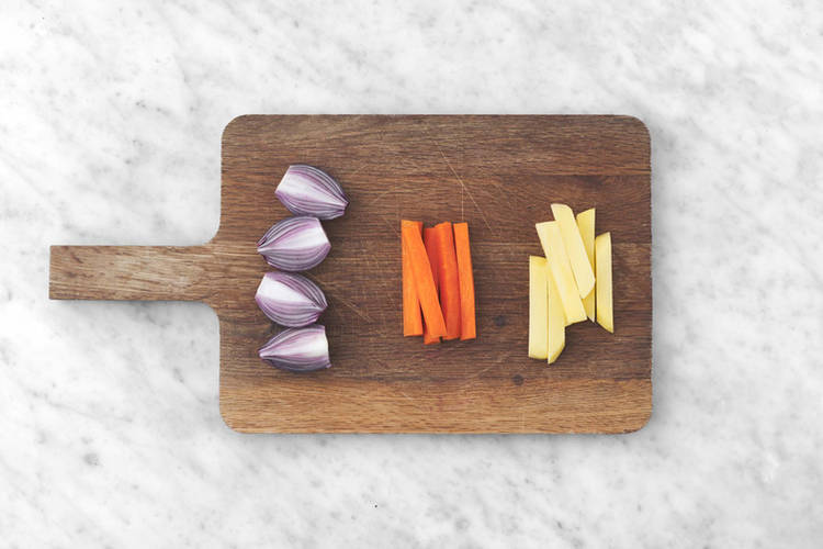 Légumes à la chaîne !