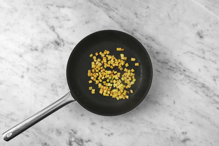 Carameliza el calabacín