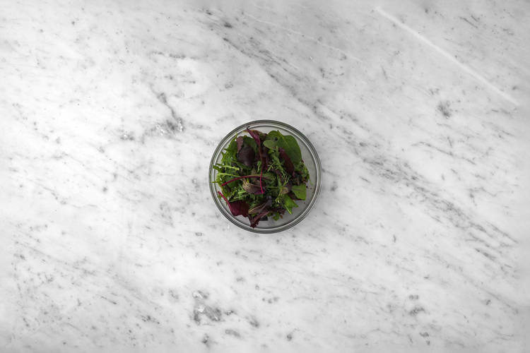 Salat zubereiten