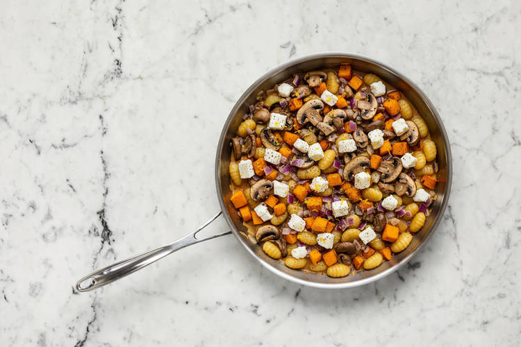 Commencer la sauce crémeuse