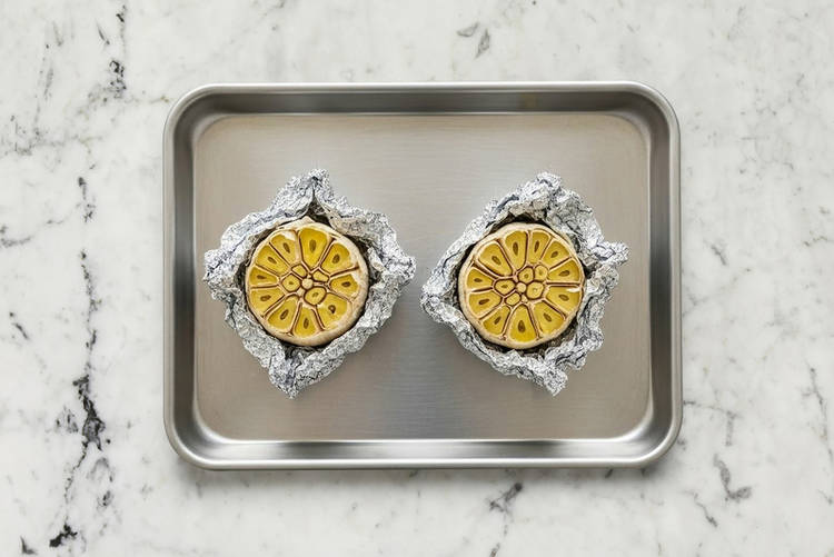 Commencer l’ail et le canard