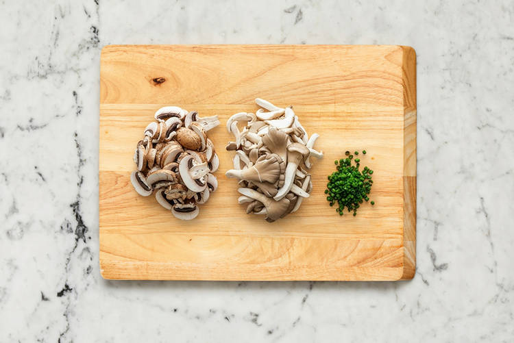 Cook veggies and finish prep