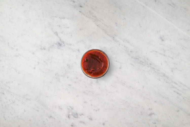 Préparer le miel piquant