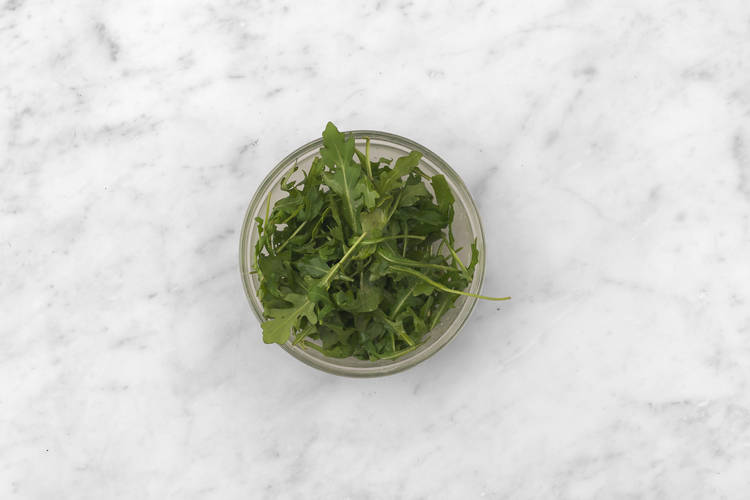 Skölj rucola